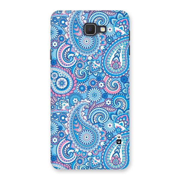 Artistic Blue Art Back Case for Galaxy On7 2016