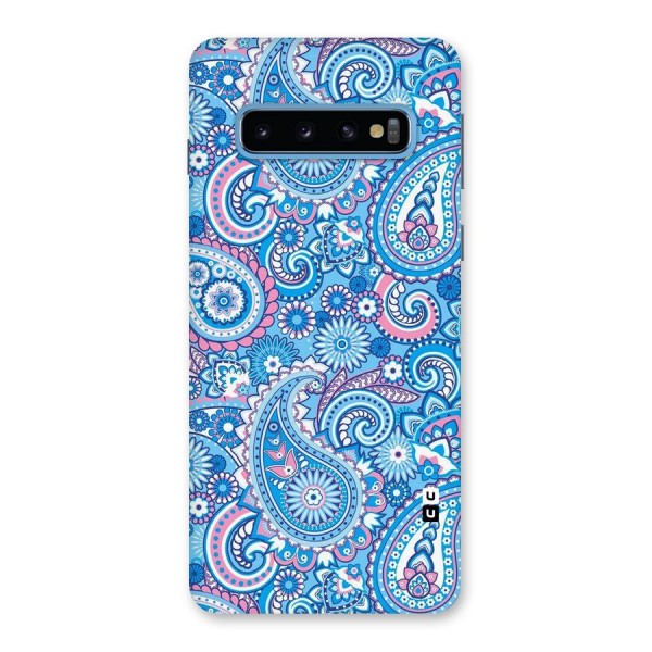 Artistic Blue Art Back Case for Galaxy S10