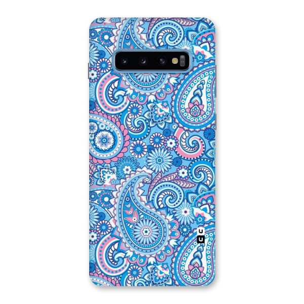 Artistic Blue Art Back Case for Galaxy S10 Plus