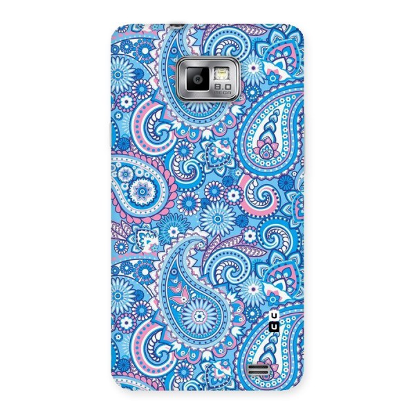 Artistic Blue Art Back Case for Galaxy S2