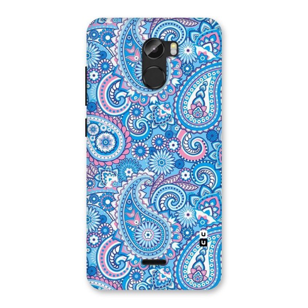 Artistic Blue Art Back Case for Gionee X1