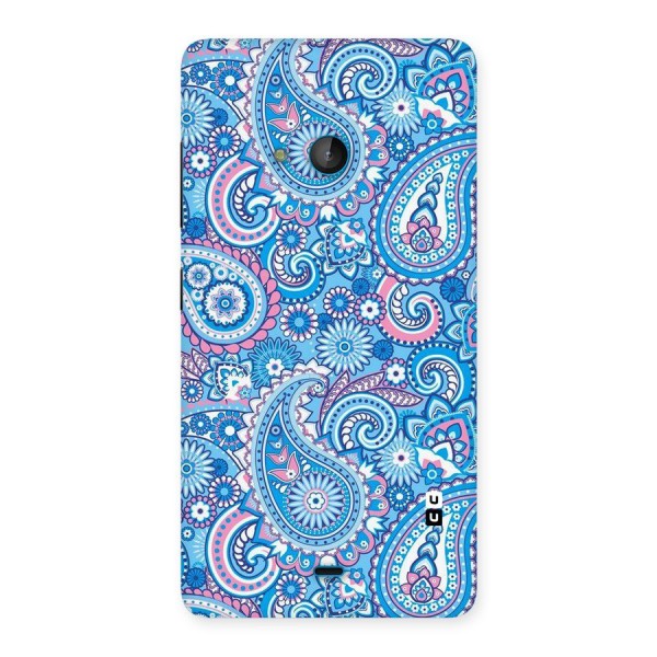 Artistic Blue Art Back Case for Lumia 540