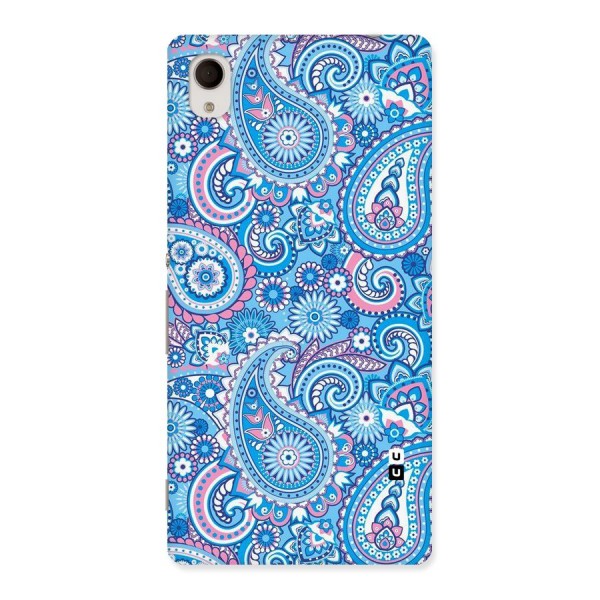 Artistic Blue Art Back Case for Sony Xperia M4