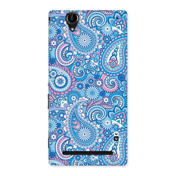 Artistic Blue Art Back Case for Sony Xperia T2