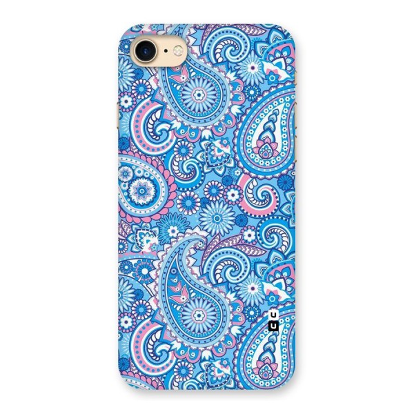 Artistic Blue Art Back Case for iPhone 7