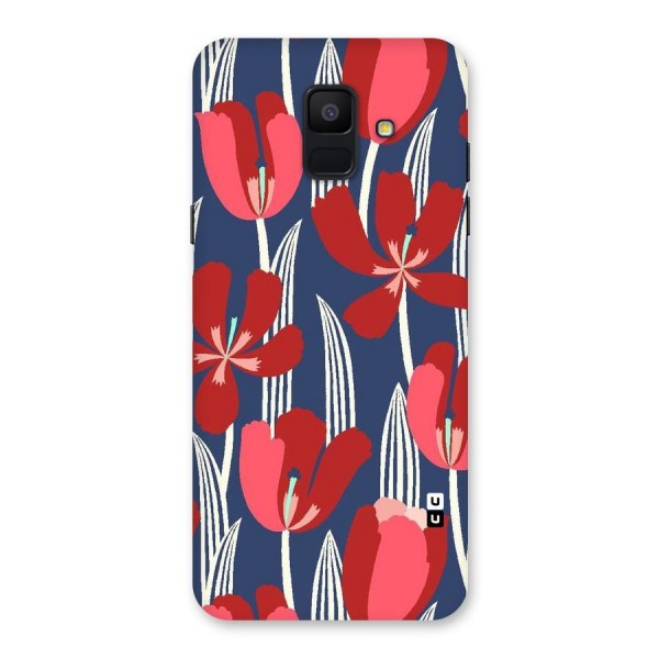 Artistic Tulips Back Case for Galaxy A6 (2018)