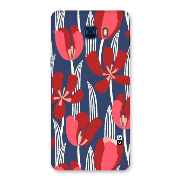 Artistic Tulips Back Case for Galaxy C7 Pro