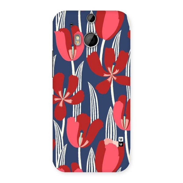 Artistic Tulips Back Case for HTC One M8
