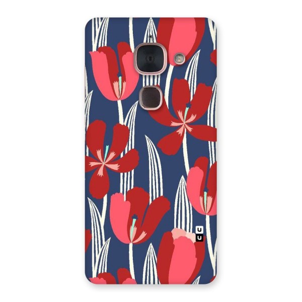 Artistic Tulips Back Case for Le Max 2