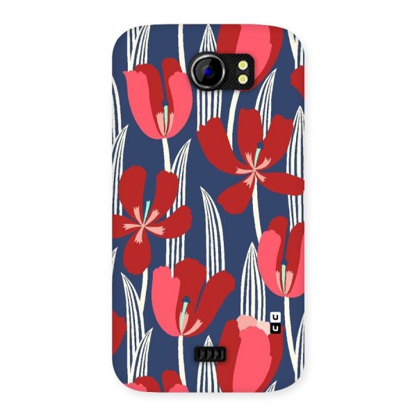 Artistic Tulips Back Case for Micromax Canvas 2 A110