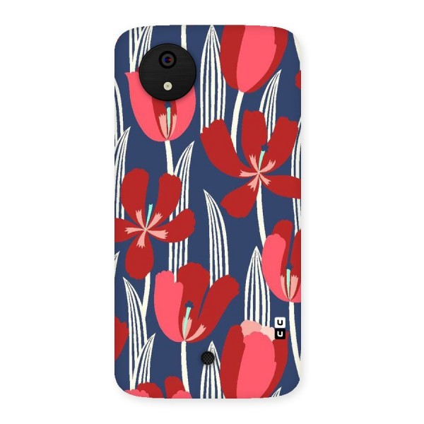 Artistic Tulips Back Case for Micromax Canvas A1