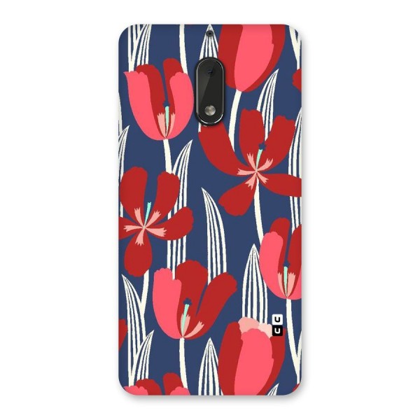 Artistic Tulips Back Case for Nokia 6