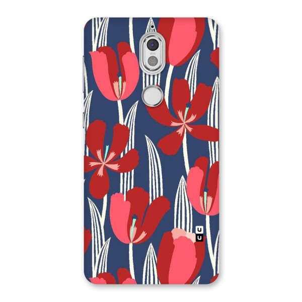 Artistic Tulips Back Case for Nokia 7