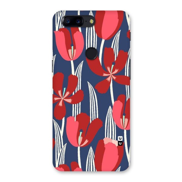 Artistic Tulips Back Case for OnePlus 5T