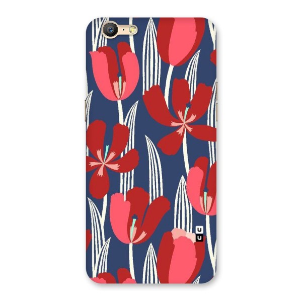 Artistic Tulips Back Case for Oppo A57