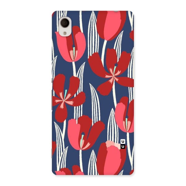 Artistic Tulips Back Case for Sony Xperia M4