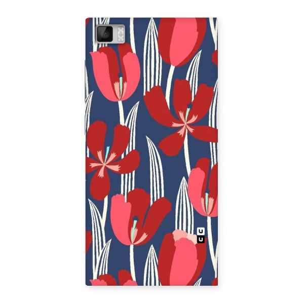 Artistic Tulips Back Case for Xiaomi Mi3