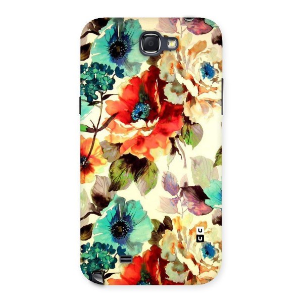 Artsy Bloom Flower Back Case for Galaxy Note 2
