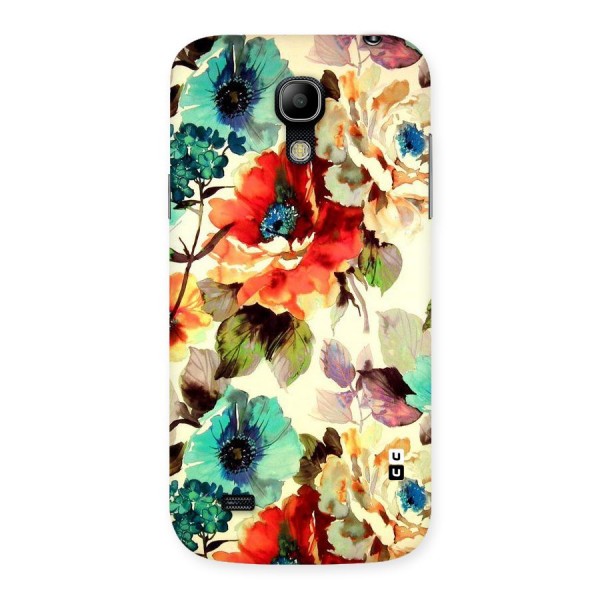 Artsy Bloom Flower Back Case for Galaxy S4 Mini