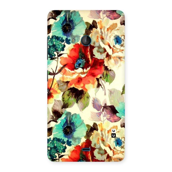 Artsy Bloom Flower Back Case for Lumia 540