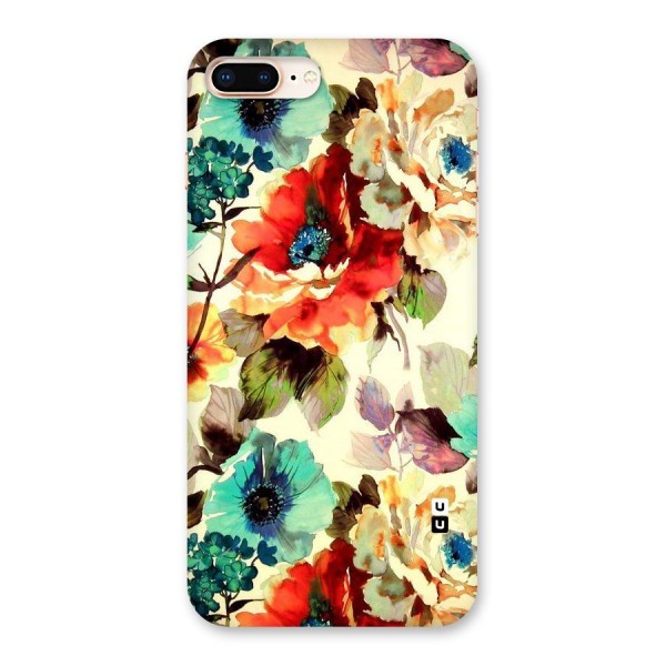 Artsy Bloom Flower Back Case for iPhone 8 Plus