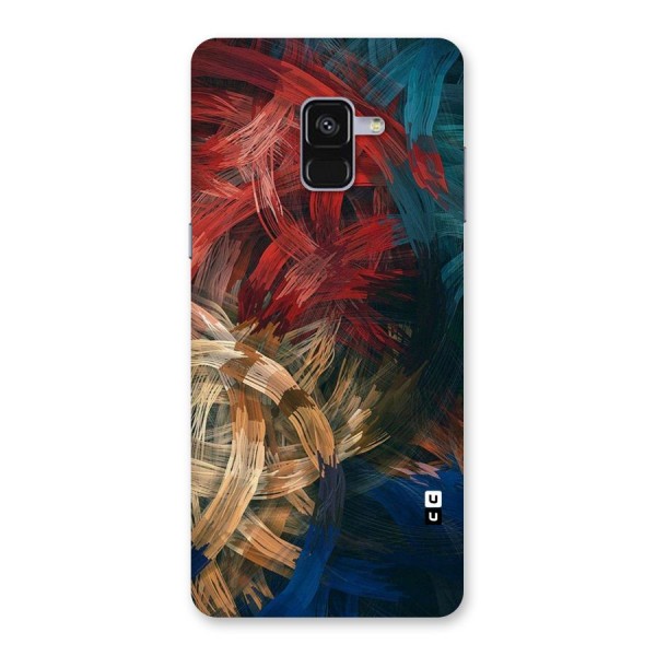 Artsy Colors Back Case for Galaxy A8 Plus