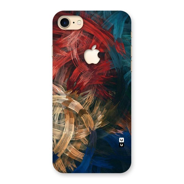 Artsy Colors Back Case for iPhone 7 Apple Cut