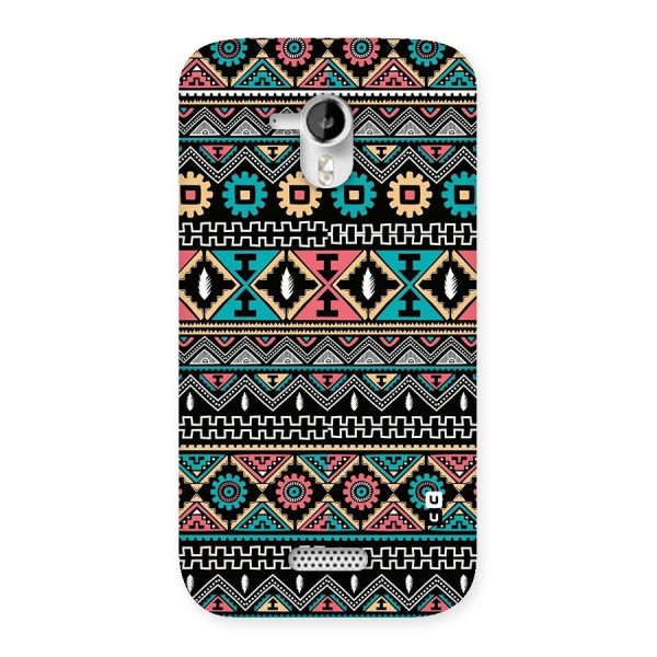 Aztec Beautiful Creativity Back Case for Micromax Canvas HD A116