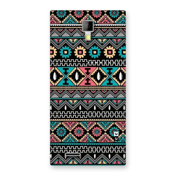 Aztec Beautiful Creativity Back Case for Micromax Canvas Xpress A99