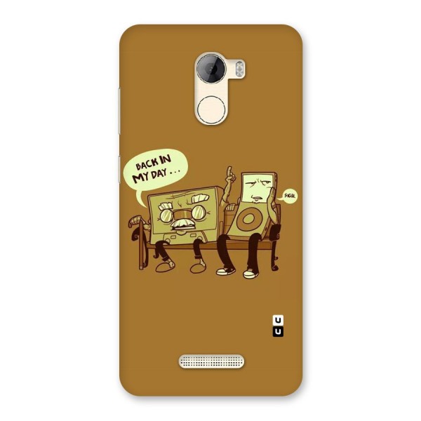 Back In Day Casette Back Case for Gionee A1 LIte