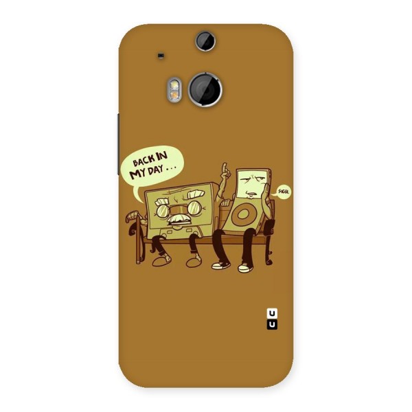 Back In Day Casette Back Case for HTC One M8