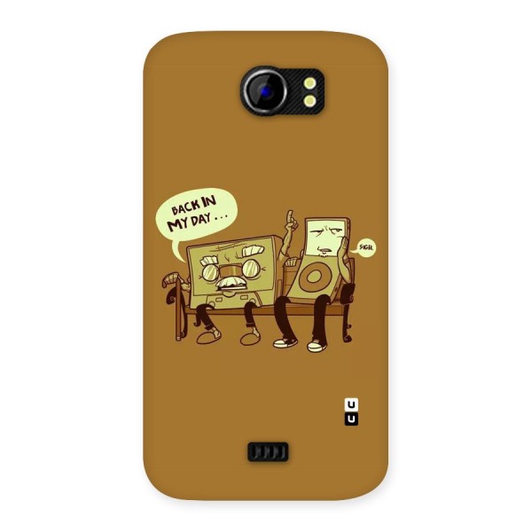 Back In Day Casette Back Case for Micromax Canvas 2 A110