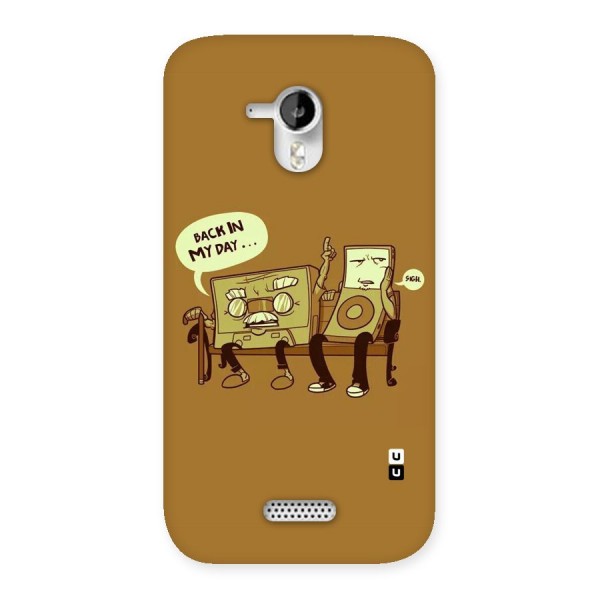 Back In Day Casette Back Case for Micromax Canvas HD A116