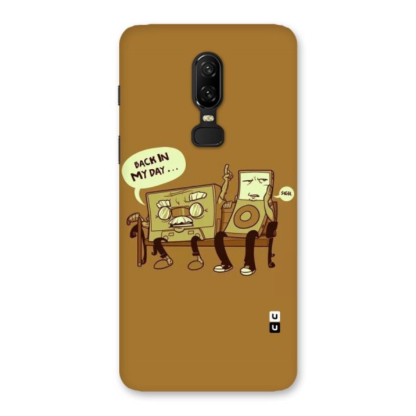 Back In Day Casette Back Case for OnePlus 6