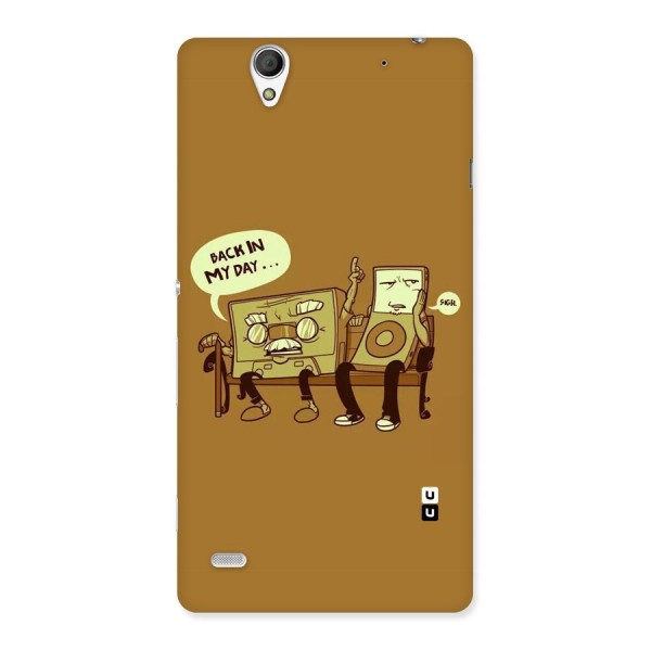 Back In Day Casette Back Case for Sony Xperia C4