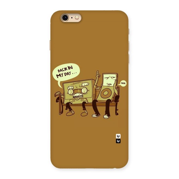 Back In Day Casette Back Case for iPhone 6 Plus 6S Plus