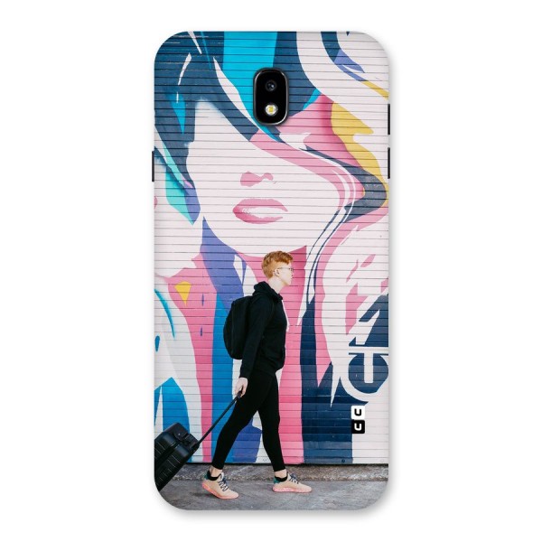 Backpacker Back Case for Galaxy J7 Pro