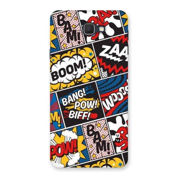 Bam Pattern Back Case for Galaxy On7 2016
