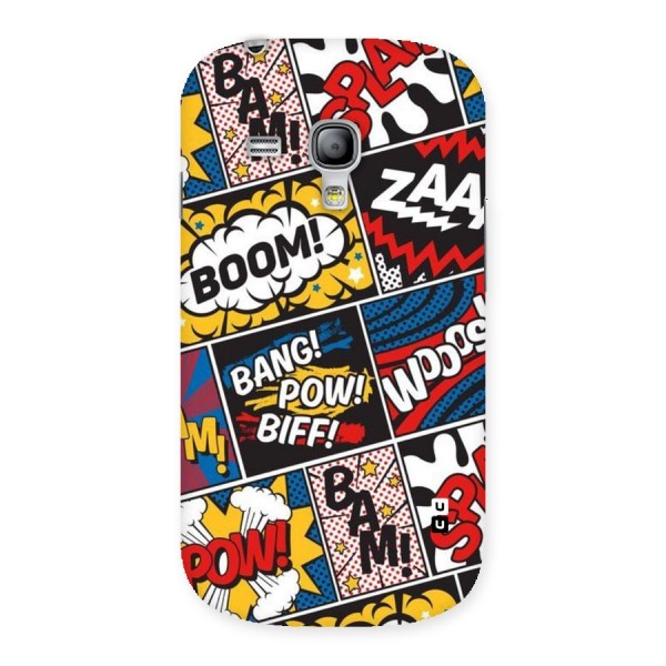 Bam Pattern Back Case for Galaxy S3 Mini