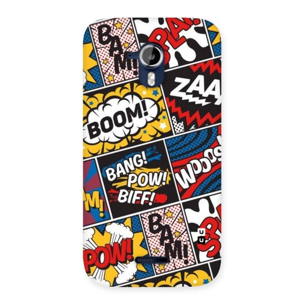 Bam Pattern Back Case for Micromax Canvas Magnus A117