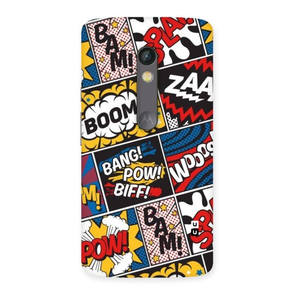 Bam Pattern Back Case for Moto X Play