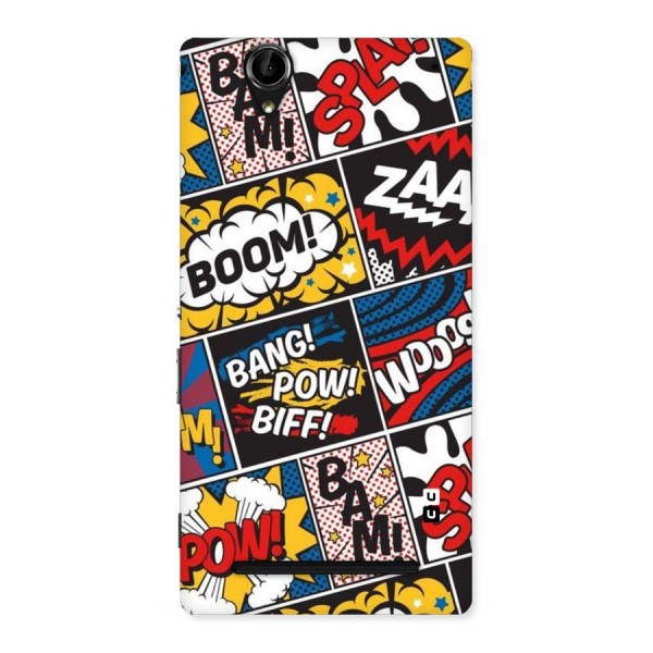 Bam Pattern Back Case for Sony Xperia T2