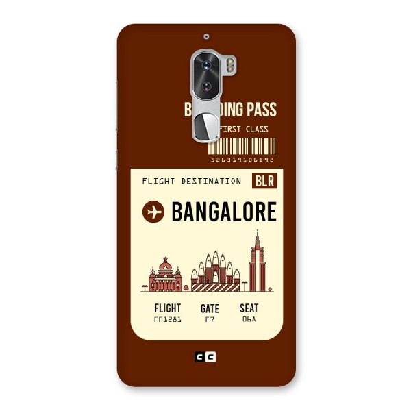 Bangalore Boarding Pass Back Case for Coolpad Cool 1