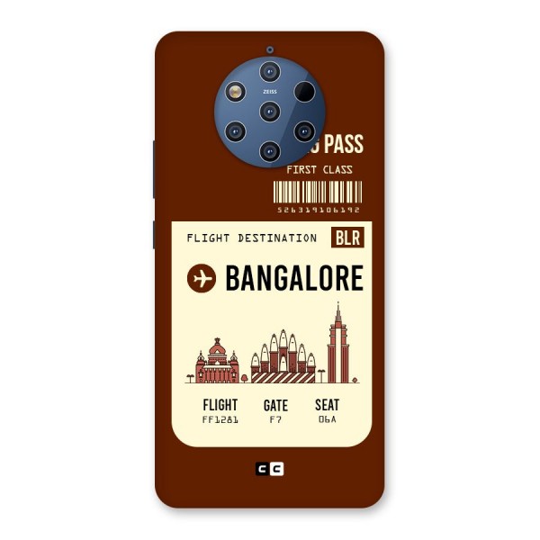 Bangalore Boarding Pass Back Case for Nokia 9 PureView
