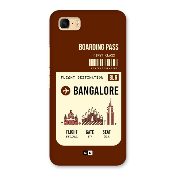 Bangalore Boarding Pass Back Case for Zenfone 3s Max