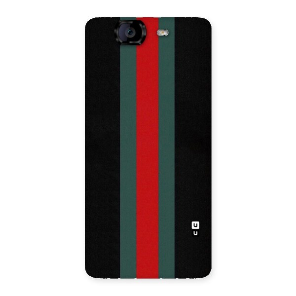 Basic Colored Stripes Back Case for Canvas Knight A350