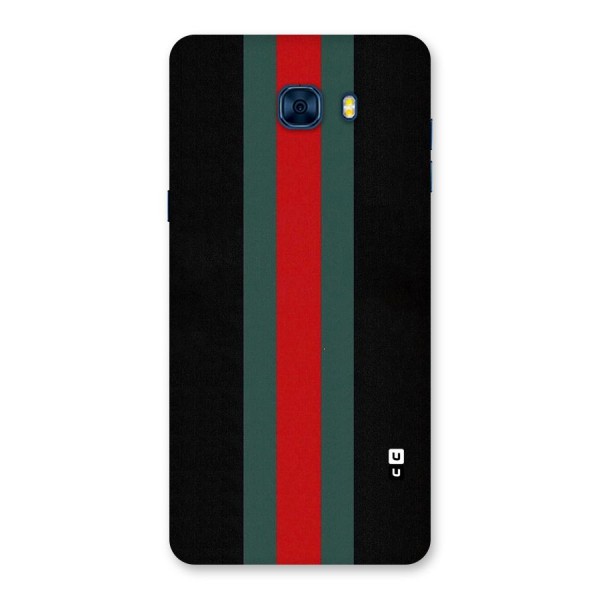 Basic Colored Stripes Back Case for Galaxy C7 Pro