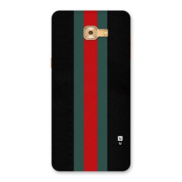 Basic Colored Stripes Back Case for Galaxy C9 Pro