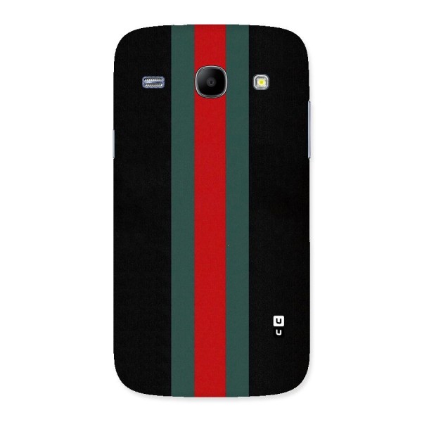 Basic Colored Stripes Back Case for Galaxy Core