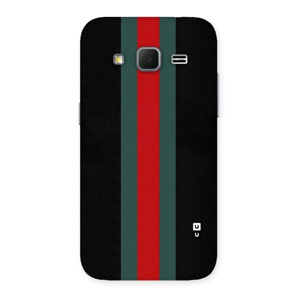 Basic Colored Stripes Back Case for Galaxy Core Prime